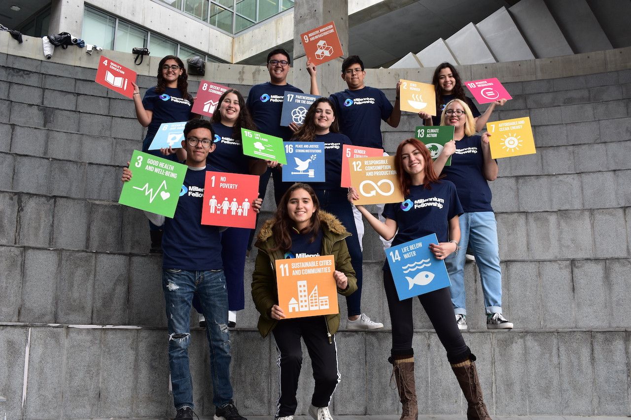 Foto oficial de Millennium Fellowship · clase 2027, de Millennium Campus Network y Academic Impact de la ONU